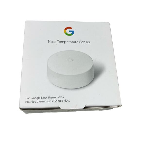 Google Nest Temperature Sensor White New - Picture 1 of 10